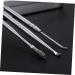 3pcs Stainless Steel Ear Cuffs Ear Cleaner Set with Ear Wax Remover - Silver - Buy Online on SooperMarket.com
