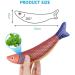 Osdue Cat Mint Toys - 3 Plush Fish Toys for Cats & Kittens | Dental Chew & Simulation Fish | International Shipping - Buy Online on SooperMarket.com