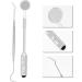 Healifty Dental Picks Set - Teeth Cleaning Kit with LED Light, Stainless Steel Tooth Scraper - Portable Oral Care Tool for Calculus Removal and Stain Prevention - Buy Online on SooperMarket.com