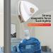 Window Cleaner Magnetic Double-layer Wiper Household Office Special Glass Window Cleaning Tool Automatic Water Discharge Blue 3-8mm - Buy Online on SooperMarket.com