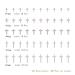 50Pcs Silver Cross 3D Nail Art Charms - Jesus Metal Rivet Christian Gems for Nail Decorations - Buy Online on SooperMarket.com