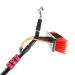 Window Cleaning Kit with Extension Pole Water Fed Pole Brush System Teleswindow Cleaning Tools Extendable Pole with Squeegee/5.6 M/18.4 Ft 35cm Brush Head 12M/39FT