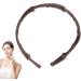 Foldable Hair Bands | Hair Bands | Compact Hair Bands Portable Stretchy Foldable Headband Foldable Travel Headband Hair Accessories Headband for Business Trips Daily Outing Light Coffee - Buy Online on SooperMarket.com