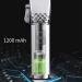 BLASHRD Professional Hair Trimmer Men Rechargeable Hair Trimmer Metal Liquid Crystal Digital Display HairTrimmer Silver - Buy Online on SooperMarket.com