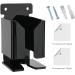 Predolo Wall Holder for Men's Electric Razors | Durable Acrylic Bathroom & Shower Hook | Sleek Black Design - Buy Online on SooperMarket.com