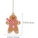 HOMSFOU 24 Pcs Gingerbread Man Ornament Xmas Gingerbread Man Figurine Gingerbread Ornaments Holiday Gingerbread Man Christmas Tree Ornaments Christmas Party Decoration Pvc Gift Household As Shownx2pcs 8X5.5CMx2pcs - Buy Online on SooperMarket.com