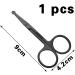 Bartscher Men's Nasal & Ear Hair Scissors - Stainless Steel Rounded Tip for Safe & Precise Grooming - Buy Online on SooperMarket.com