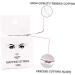 Eyebrow Mapping String Professional Micronumbing Thread for Eyebrow Makeup for Beauty Salon (Pre-ink line) - Buy Online on SooperMarket.com