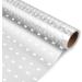 STOBOK Cellophane Wrap Roll - 32 x 100' White Dot Florist Paper for Flowers | 3 Mil Thick Gift Wrapping Film - Buy Online on SooperMarket.com