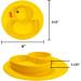 Wrapables Silicone Duck Baby Placemat with Suction Food Plate - Buy Online on SooperMarket.com