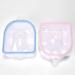 Alexnailart Nail Art Soaking Bowl Set - 2 Layers Nail Polish Remover in Pink/Blue for Spa Manicure Treatment - Ideal for Home Use - Buy Online on SooperMarket.com
