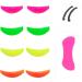 PERMANIA Lash Lift Rods Rainbow Soft Silicone Pads L Curls for Eyelash Perm Kit 3 in 1 with Eyelash Lifting Ribbon & Reusable Eye Patches for Different Eye Shapes - Buy Online on SooperMarket.com