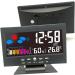 Healeved 2 Pcs Digital Clock Time Display Clock Stylish Clock Creative Clock Multifunctional Clock Led Number Size 1x2pcs - Buy Online on SooperMarket.com