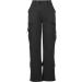 Feancey Women's Black Cargo Pants - Low Waist Wide Leg Trousers for Casual Streetwear - Buy Online on SooperMarket.com