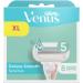 Buy Gillette Venus Deluxe Smooth Sensitive Razor Blades for Women 8 Replacement Blades 5-Fold Blades International Shipping Available - Buy Online on SooperMarket.com