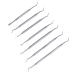 minkissy 1 Set Manicure Tools Metal Nail Pusher Cuticle Remover Cuticle Tool Precision Fine Point Nail Cuticle Trimmer for Craft Cuticle Stick Putter Stainless Steel Exfoliating