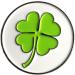 Lot of 10 Golf Ball Markers - Assorted Patterns with Soft Enamel Technique - Green Clover Design - Buy Online on SooperMarket.com