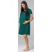 HAPPY MAMA Women's Labor Delivery Hospital Gown Breastfeeding Maternity - Dark Green - Buy Online on SooperMarket.com