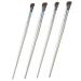 VILLCASE 4pcs Nose Shadow Brush Makeup Eyeshadow Eye Makeup Angled Makeup Angled Brush Large medium As Shown