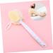 2pcs Healeved Back Scrubber Brushes with Handle - Soft Body Loofah for Shower Massage - Buy Online on SooperMarket.com