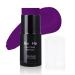 Go Ho Water Based Purple Face Paint Stick Washable (1.06 Oz) Non-toxic Cream Body Paint Full-coverage Face Body Paint Makeup Stick for Adults Children Theater Halloween SFX Cosplay