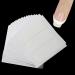 1200 pcs manicure template crescent french manicure nail art sticker nail sticker white manicure nail stencil art decorations for manicure decoration diy tools