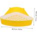 BELLIFFY Box Pet Potty Urinal Guinea Pig Bedding Rabbit Pet Pan Toilet Pet Litter Tray Bunny Toilet Abs White 24.5X18.5cm White - Buy Online on SooperMarket.com