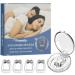 Silicone Magnetic Anti Snoring Nose Clip - Quieter Sleep Solution - Buy Online on SooperMarket.com