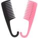 Wide Tooth Combs Of Hook Handle Detangling Reduce Hair Loss Comb Pro Hairdress Salon Dyeing Styling Brush Tools (Color : Random 1pc Size : 1 size) 1 size Random 1pc - Buy Online on SooperMarket.com