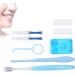 Orthodontic Care Set - Braces Cleaning Brush Interdental Brush Wax Tools & Dental Floss Retractor for Optimal Oral Hygiene - Buy Online on SooperMarket.com