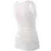 ZUMIY Maternity Nursing Top - Women's Cotton V Neck Tank M White - Buy Online on SooperMarket.com