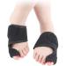 Healeved Bunion Toe Separators Kit - 2 Pairs | Pain Relief & Toe Alignment | Hammer Toe Corrector & Bunion Protector | Black Valgus Toe Sleeve Set - Buy Online on SooperMarket.com
