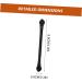 CANIGHT 25 Pcs Double Ended Eye Shadow Stick Lip Balm Brush Tool Eyeshadow Applicator Black Plastic - Buy Online on SooperMarket.com