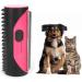 3-in-1 Undercoat Hair Brush Reusable Pet Hair Remover Deshedding Trimmer Tool Pet hair Grooming Comb Fur care dog brush Depilatory Roller for Dogs Cats and all pet hair types. yellow - Buy Online on SooperMarket.com