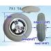 Wheelchair Front Wheel Pneumatic Wheelsor for Wheelchairs 7Inch Front Wheels Replacement for Disabled Wheelchairs 8Mm Bearings 2Pcs/Gray/7 * 1 3/4 7*1 3/4 Grey - Buy Online on SooperMarket.com