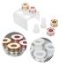 Agatige 4 Style Silicone Lipstick Mold | 12mm DIY Lipstick Making Kit for Homemade Lip Balm & Cream - Buy Online on SooperMarket.com