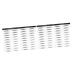 PLAFOPE 4 Sheets Pairs Hair-like Simulation Artificial Eyebrow Patch Simulation Eyebrow Black