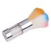 Colorful Acrylic Nail Brush Cleaner - Dust Removal Tool for Nail Art - Silver Makeup Brush - Buy Online on SooperMarket.com
