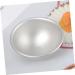 COHEALI Circle Stencil 4PCS soap molds food molds cake mold Aluminum Molds Bath Moulds cake pan puck 3d baking mold Silver medium - Buy Online on SooperMarket.com