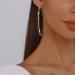Chargances Gold Large Rhinestone Circle Hoop Earrings for Women - Fashion Wedding Accessories - Buy Online on SooperMarket.com