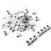 104PCS Square Silicone Alphabet Beads 12MM for DIY Jewelry Making | Weekjoey - Buy Online on SooperMarket.com