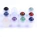 10 Natural Gemstone Roller Balls For Essential Oils Use of Standard 5ml 10ml Replacement Roller Bottles Polished Healing Crystal Stones roller Not For Young Living doTERRA roller bottle-10 Materials