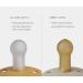 Frigg Moon Baby Pacifier 2-Pack | Natural Rubber BPA-Free | Made in Denmark | Powder Blue/Slate (0-6 Months) - Buy Online on SooperMarket.com