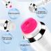 Facial Cleansing Brush Electric Facial Cleansing Brush Waterproof Electric Spin Facial Brush Waterproof Skin Massager with 4 Brush Heads for Body - Buy Online on SooperMarket.com