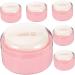 Kisangel 12 Pcs Body Powder Puff Box Baby Powders Set | Charming Pink Synthetic Sponge | Baby Powder Container 8x6cm - Pink (Pack of 2) - Buy Online on SooperMarket.com