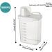 Veesper Laundry Detergent Dispenser 1800ml Clear Airtight Washing Powder Dispenser with Scale and Cup Detergen Box for Solid Liquid Laundry Detergent Dispenser Washing Powder Dispenser 1800ml With Scale - Buy Online on SooperMarket.com