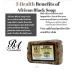 RA Cosmetics 100% Black Soap with Lemon Grass - Natural Skin Care 5 oz | Buy Internationally - Buy Online on SooperMarket.com