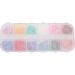 Wispbreeze 12 Colors/Box Crushed Stones Gravel Flakes Natural Broken 3D Beauty Manicure Diy Nail Art Decoration 01 - Buy Online on SooperMarket.com