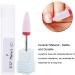 Professional Ceramic Nail Drill Bit for Manicure - Ideal for Grinding, Polishing, Peeling, and Carving - Nail Art Tool (02#) - Buy Online on SooperMarket.com
