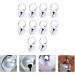 Balacoo Pet Bells 10pcs Cat Dog Bells Pet Collar Accessories Pet Training Bells for Kitten Collars Puppy Collars Silver - Buy Online on SooperMarket.com